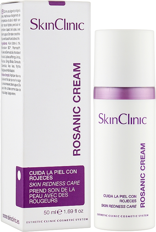 Крем для догляду за шкірою обличчя з розацеа - SkinClinic Rosanic Cream — фото N2