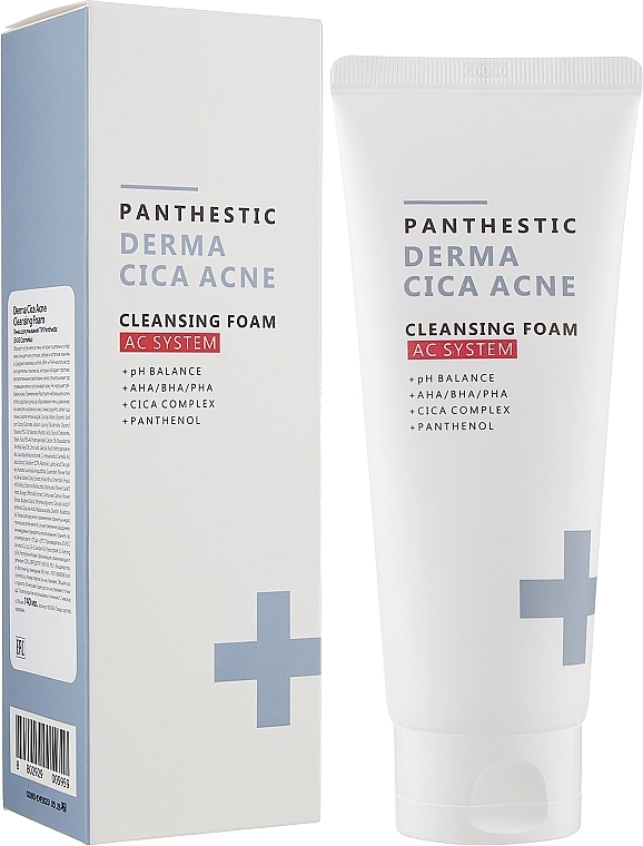 УЦІНКА Пінка для вмивання  - Panthestic Derma Cica Acne Cleansing Foam * — фото N2