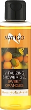 Енергетичний гель для душу "Солодкі апельсини" - Natigo Vitalizing Shower Gel Sweet Oranges — фото N1