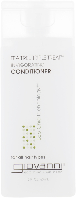Тонізуючий кондиціонер - Giovanni Eco Chic Hair Care Tea Tree Triple Conditioner — фото N1