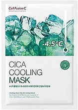 Охлаждающяя маска с центеллой - Cell Fusion C Cica Cooling Mask — фото N2