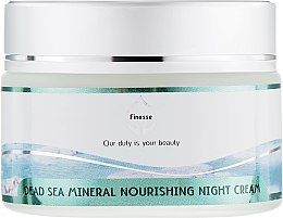 Ночной питательный крем с минералами Мертвого моря - Finesse Mineral Nourishing Night Cream  — фото N2