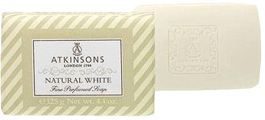 Мыло "Белое" - Atkinsons Natural White Fine Perfumed Soap — фото N1
