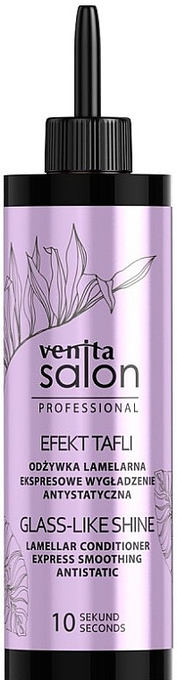 Кондиціонер для волосся розгладжувальний - Venita Salon Professional Lamellar Conditioner Express Smoothing Antistatic — фото N1