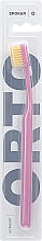 Парфумерія, косметика Зубна щітка "Orto", ортодонтична з U-подібним вирізом, рожева - Spokar Orto