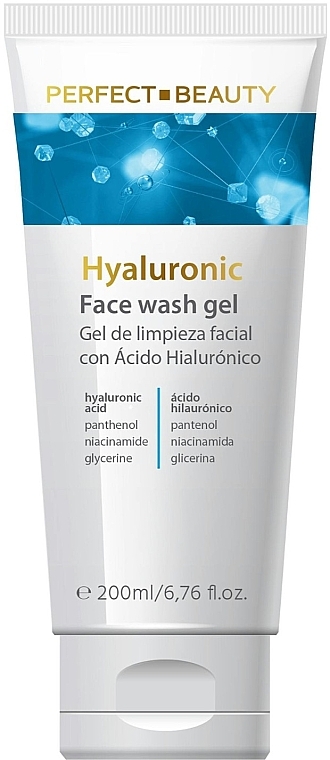 Гель для вмивання обличчя з гіалуроновою кислотою - Farmona Perfect Beauty Hyaluronic Face Wash Gel — фото N1