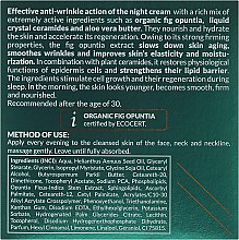 Нічний крем для обличчя - Ava Laboratorium Opuntica Hydro Hi–Lift Essential Night Cream — фото N3