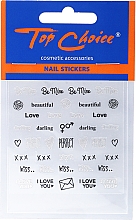 Парфумерія, косметика Наклейки для нігтів 7927 - Top Choice Nail Stickers