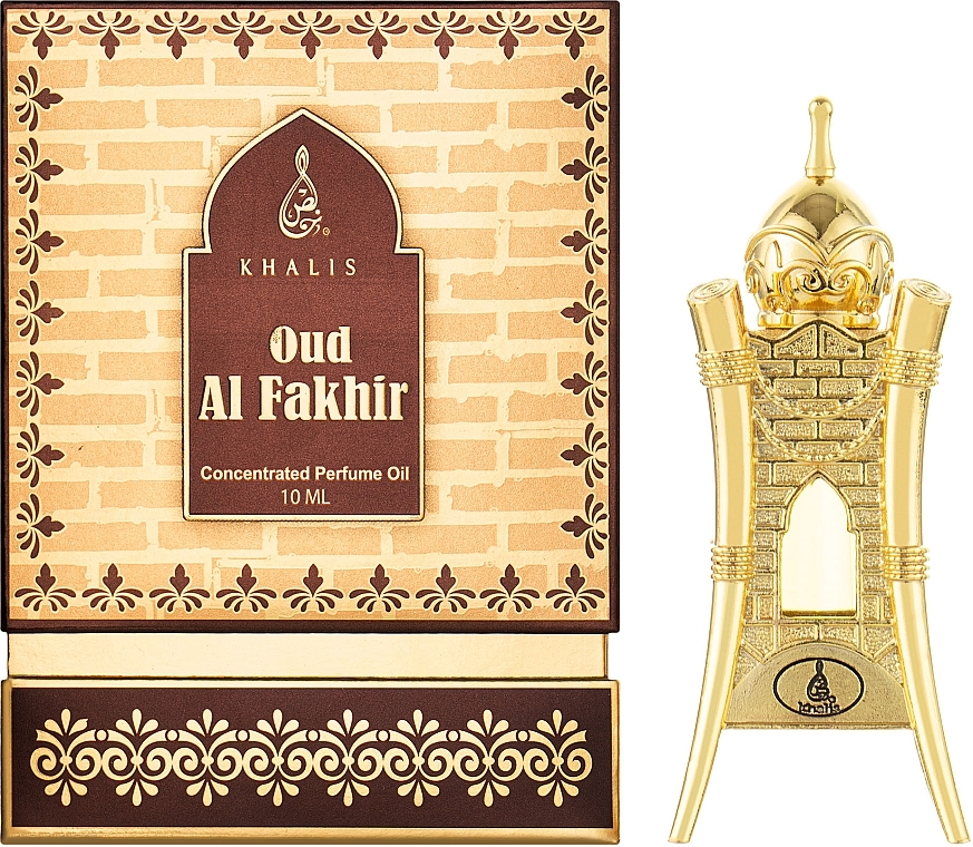 Khalis Oud Al Fakhir - Олійні парфуми — фото N2