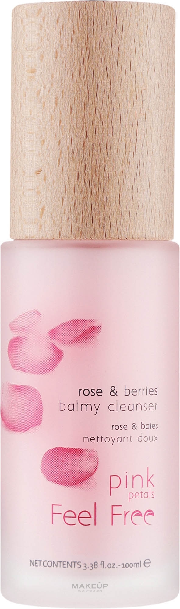 Очищувальний бальзам для вмивання - Feel Free Rose & Berries Balmy Cleanser — фото 100ml