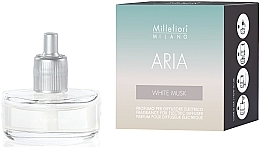 Парфумерія, косметика Наповнювач для освіжувача повітря - Millefiori Milano Aria White Musk Refill