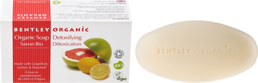 Мыло "Детокс" - Bentley Organic Body Care Detoxifying Soap Bar — фото N1