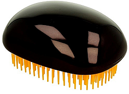 Щетка для волос, сияюще-черная - Twish Spiky 3 Hair Brush Shining Black — фото N1