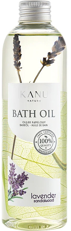 Масло для ванны "Лаванда" - Kanu Nature Bath Oil Lavender — фото N1