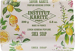 Мыло "Лимон и вербена" - Institut Karite Lemon Verbena Shea Soap — фото N2