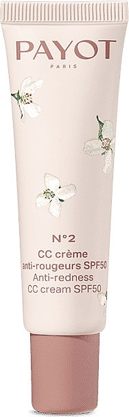 Средство корректирующее снимающее покраснение SPF50+ - Payot Creme №2 CC Cream — фото N1