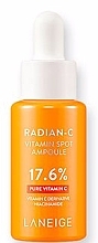 Духи, Парфюмерия, косметика Мультивитаминная ампула для лица - Laneige Radian-C Vitamin Spot Ampoule