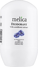 Дезодорант з екстрактом волошки - Melica With Cornflower Extract Deodorant — фото N1