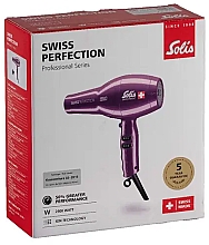 Фен для волос, фиолетовый - Solis Swiss Perfection Violet — фото N6