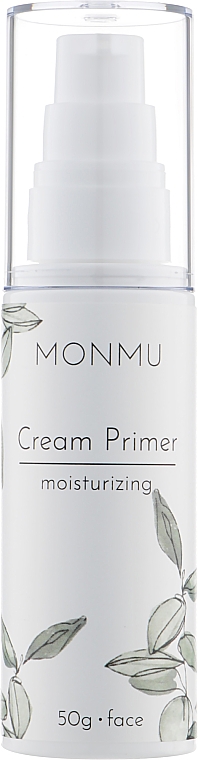 Увлажняющий матирующий крем-праймер для лица, шеи и декольте - Monmu Cream Primer Moisturizing