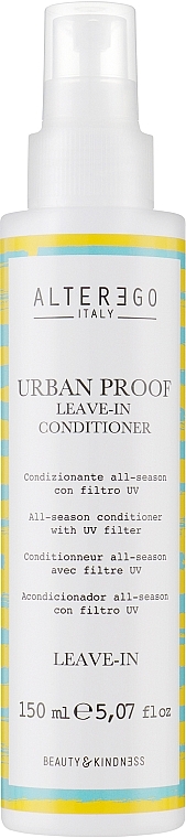 Кондиционер для волос несмываемый с УФ-фильтрами - Alter Ego Urban Proof Leave-in All-season Conditioner — фото N1