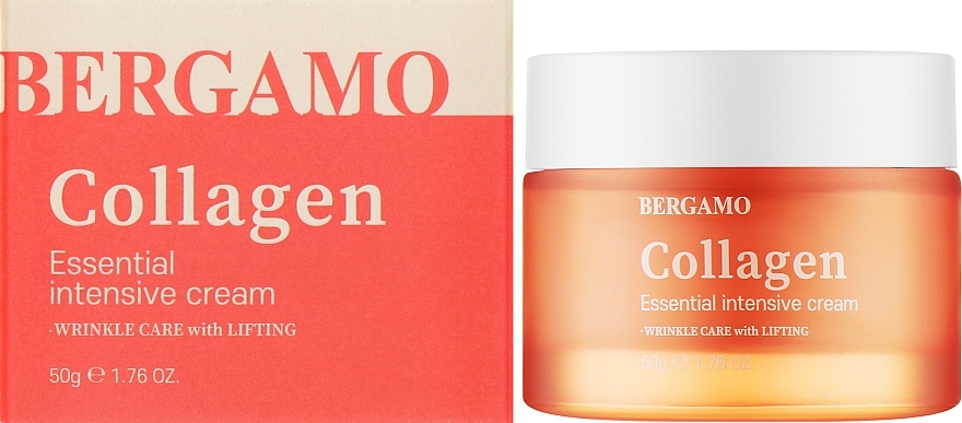 Крем для обличчя з колагеном - Bergamo Collagen Essential Intensive Cream — фото N2