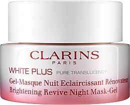 Нічний гель для обличчя - Clarins White Plus Brightening and Renewing Night Gel-Mask — фото N1