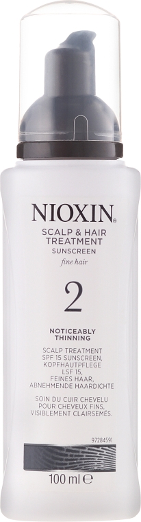 Спрей для увеличения объема тонких волос - Nioxin System 2 Scalp Treatment — фото N1