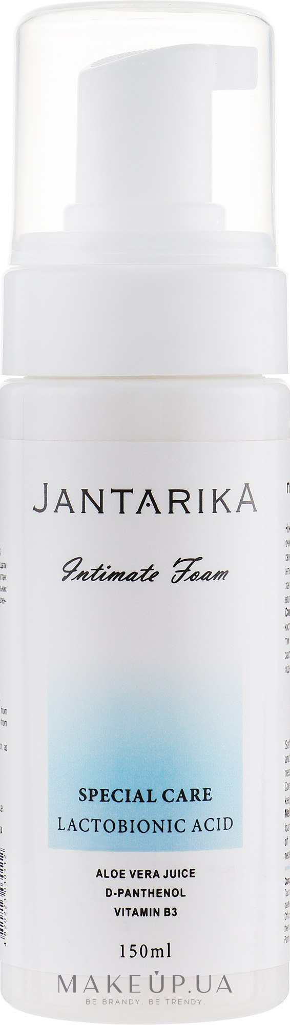 Пенка для интимной гигиены - JantarikA Intimate Foam Special Care  — фото 150ml