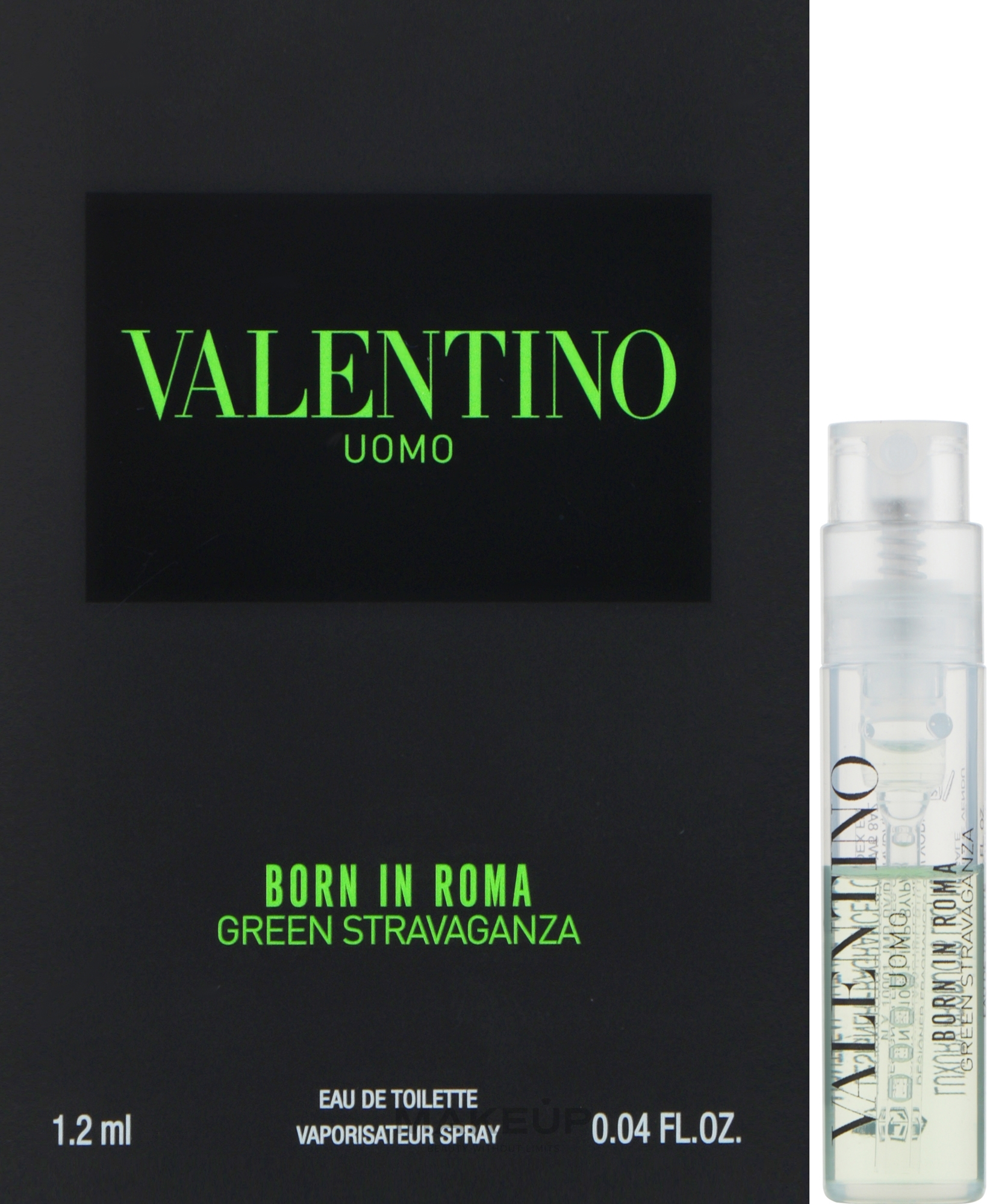 ПОДАРУНОК! Valentino Born In Roma Green Stravaganza - Туалетна вода — фото 1.2ml