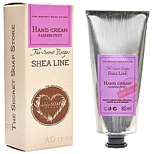 Духи, Парфюмерия, косметика Крем для рук "Маракуйя" - Soap&Friends Shea Line Hand Cream Passion Fruit
