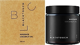 Натуральне нерафіноване кокосове масло - BlackTouch Skin Massage Coconut Oil — фото N2