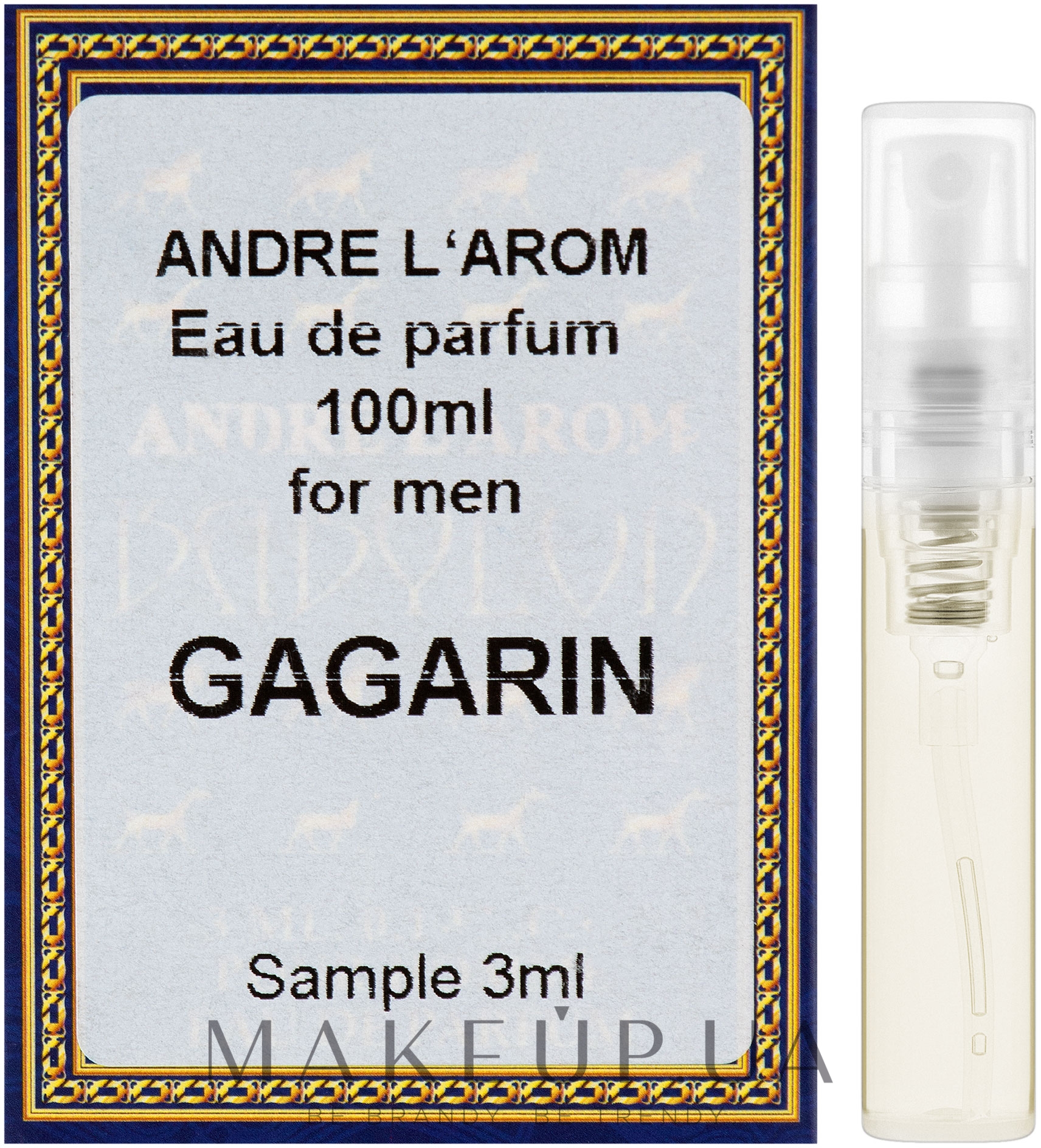 Andre L`Arom Eau De Parfum "Gagarin" - Парфумована вода (пробник) — фото 3ml