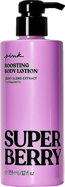 Лосьон для тела "Ягодный микс" - Victoria's Secret Pink Super Berry Body Lotion — фото N1