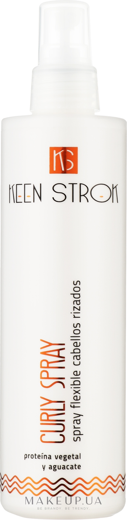 Спрей неаэрозольный для вьющихся волос - Keen Strok Gas Free Curly Spray — фото 250ml
