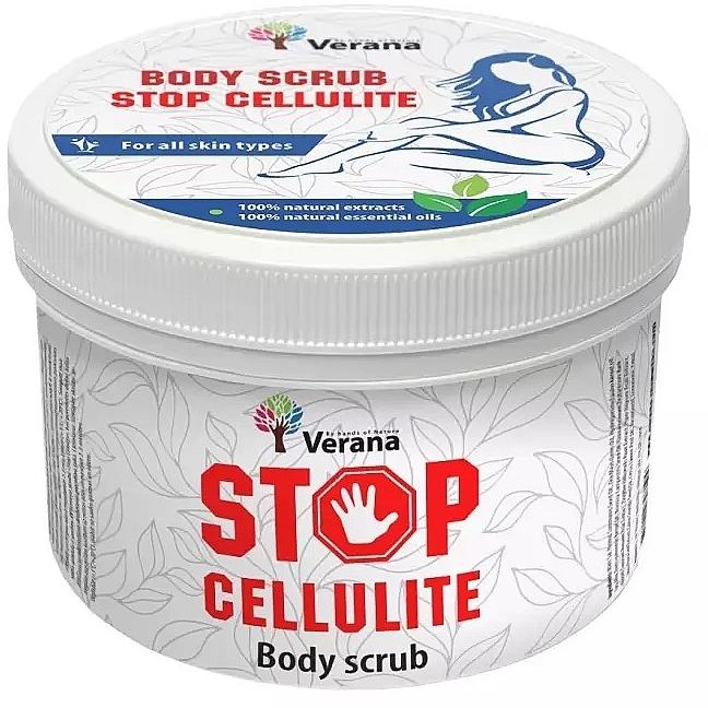 Скраб для тіла "Стоп целюліт" - Verana Body Scrub Stop Cellulite — фото N1