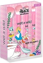 Набір пензлів для макіяжу, 4 шт. - Wet N Wild Alice in Wonderland Mad Tea Party 4-Piece Makeup Brush Set — фото N3