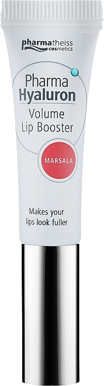 Бальзам для губ "Марсала" - Pharma Hyaluron Pharmatheiss Cosmetics Volume LipBooster Marsala