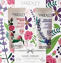 Духи, Парфюмерия, косметика Набор - Yardley English Rose & Lavender (h/cr/50ml + h/cr/50ml)