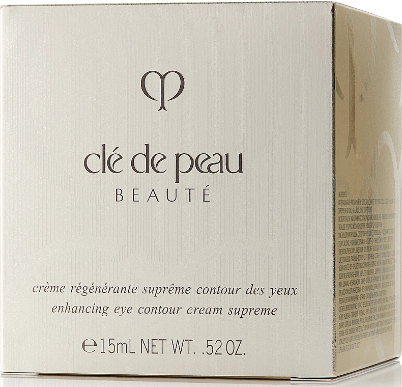 Моделювальний крем для контуру очей - Cle De Peau Beaute Enhancing Eye Contour Cream Supreme — фото N2