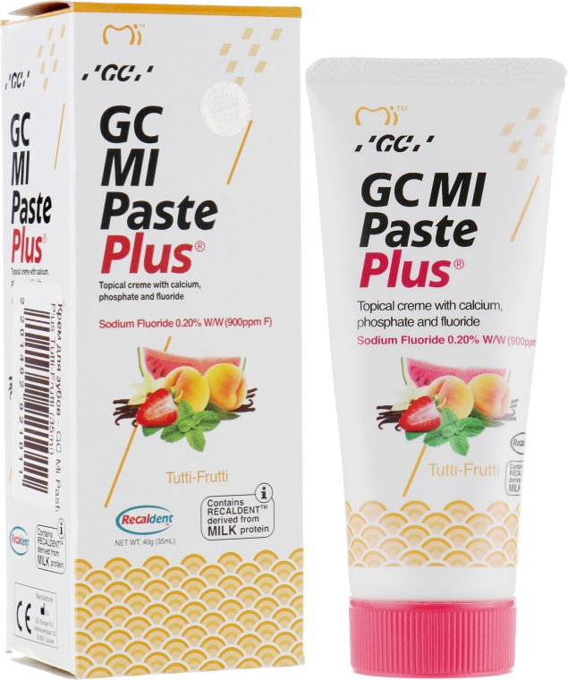 Крем для зубов - GC Mi Paste Plus Tutti-Frutti — фото N1