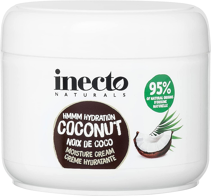 Зволожувальний крем з маслом кокоса - Inecto Naturals Coconut Moisture Cream — фото N1