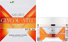 УЦІНКА Денний зволожувальний крем для облччя SPF 20 - Bielenda Neuro Glycol + Vit.C Day Cream * — фото N2