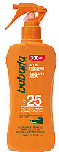 Духи, Парфюмерия, косметика Солнцезащитный спрей - Babaria Sunscreen Aqua SPF25 Aloe Vera