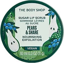 Парфумерія, косметика Скраб для губ "Груша" - The Body Shop Pears & Share Lip Scrub