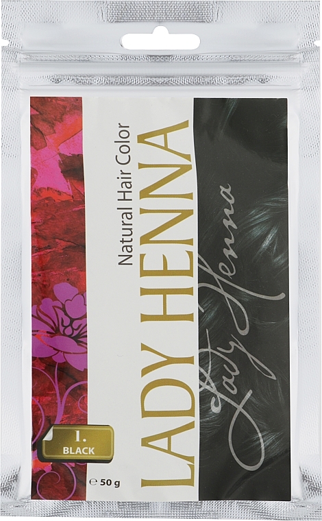 Краска для волос на основе хны - Lady Henna — фото N1