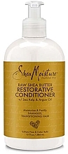 Відновлювальний кондиціонер для волосся з маслом ши - Shea Moisture Raw Shea Butter Restorative Conditioner — фото N1