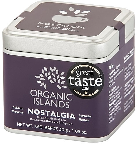 Травяной чай "Ностальгия" - Organic Islands Nostalgia Organic Herbal Tea — фото N1
