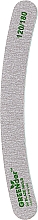 Корундова пилка, бумеранг, 120/180 - Blaze Nails GREENder — фото N1