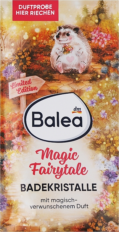 Сіль-кристали для ванни з екстрактом бамбука - Balea Magic Fairytale